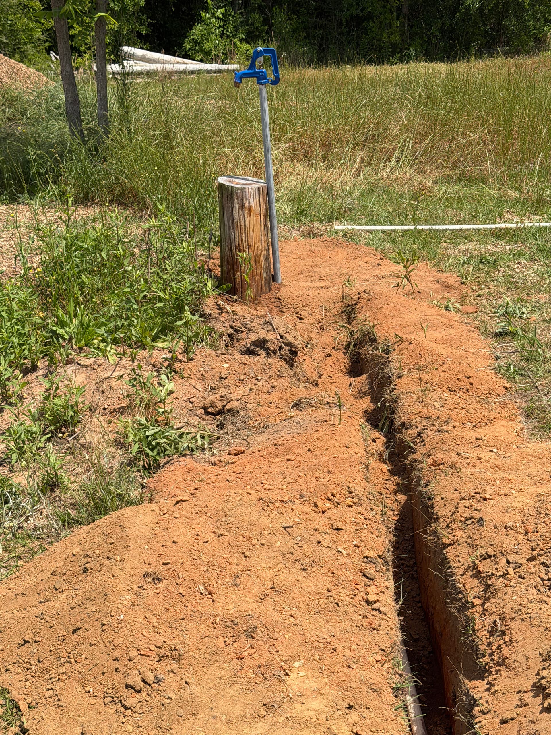 Gallery photos for 12 frost proof hydrant installations for a working orchard in bonifay fl: Image #6