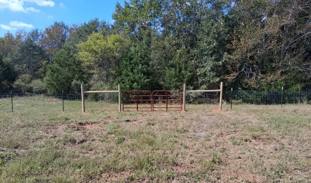 Project Pasture Fencing and Frost-Proof Spigot Installation in Webb Alabama image