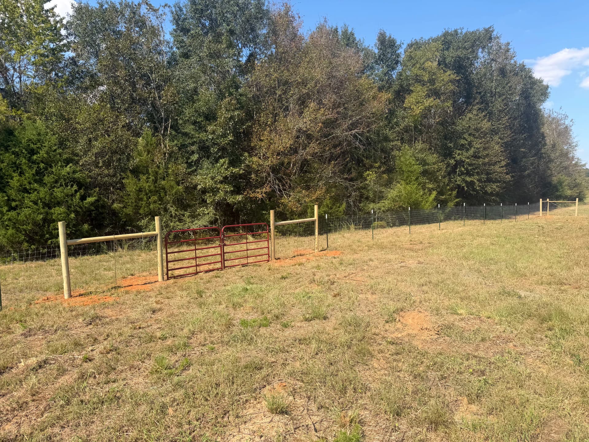 Gallery photos for Pasture Fencing and Frost-Proof Spigot Installation in Webb Alabama: Image #6