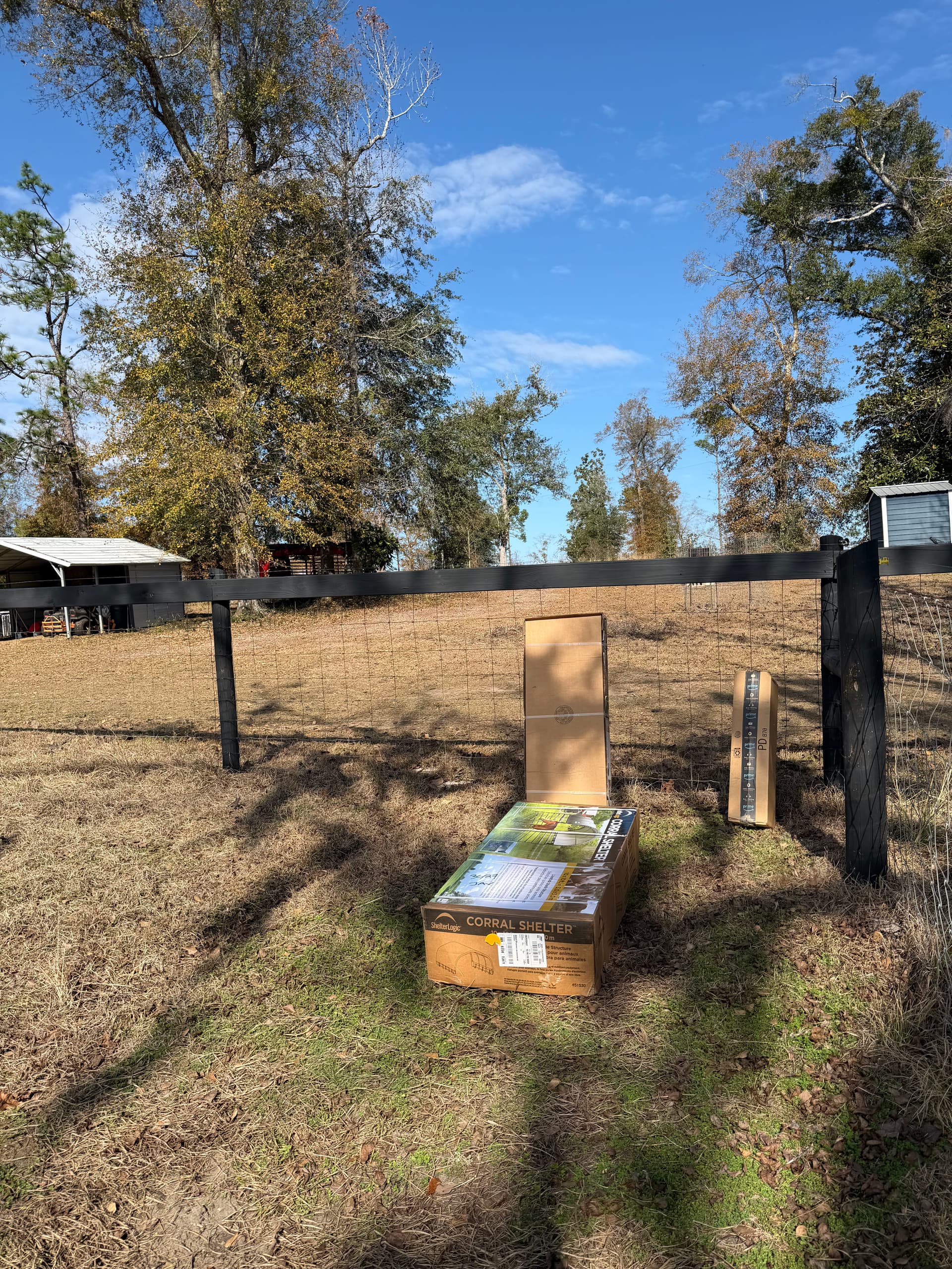 Gallery photos for Donkey Shelter Creation in Marianna, FL: Image #2