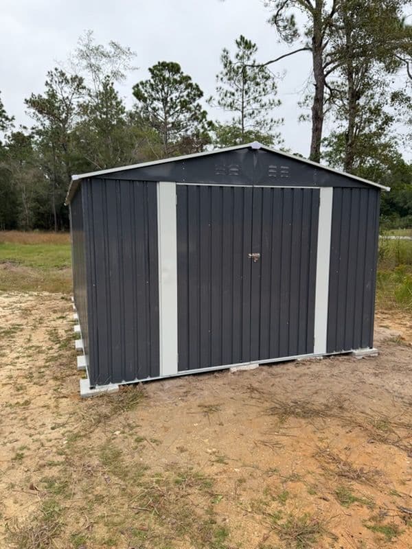 Durable Shed Construction at Ponce de Leon